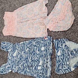 Magnetic me dress and bloomer sets - 4 piece set